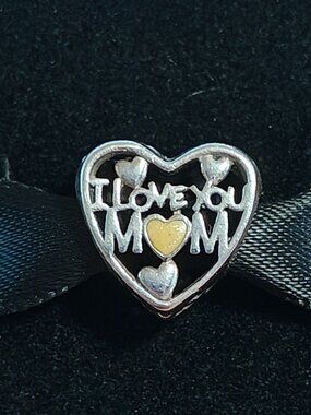 Authentic Pandora Love for Mother Charm – 792067EN23 Sterling Silver (Retired)